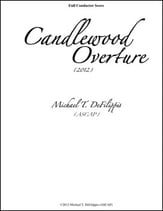 Candlewood Overture Concert Band sheet music cover